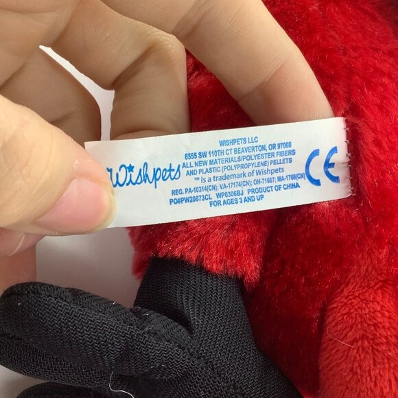 Macaw Parrot FIFI Plush Stuffed Animal Toy Wishpets Realistic 10" 2013 - Picture 5 of 6